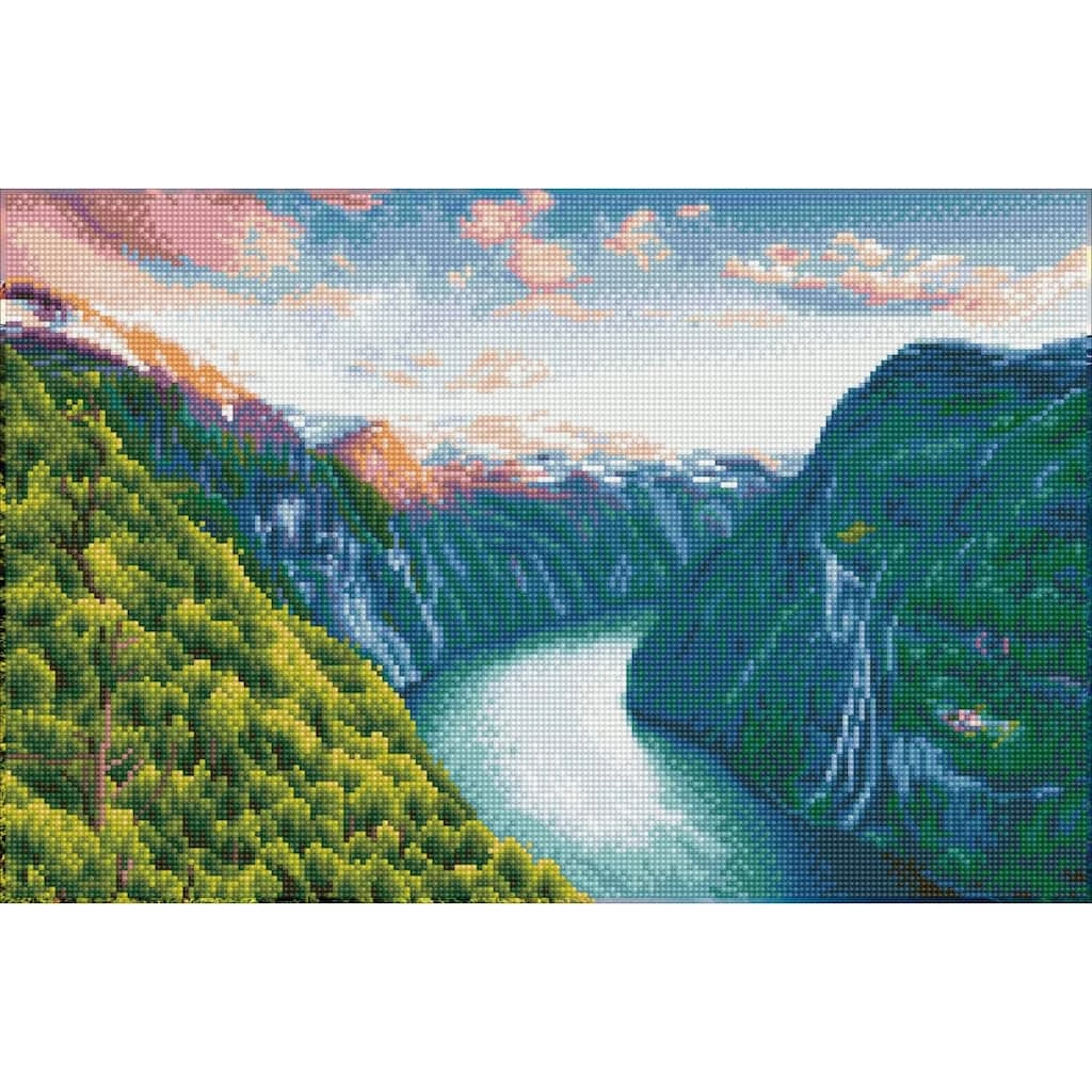 Top 10 ๐ Diamond Dotz® Pre-Framed Mighty River Facet Art Kit ๐ 1 Top 10 ๐ Diamond Dotz® Pre-Framed Mighty River Facet Art Kit ๐
