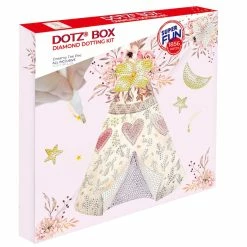 Hot Sale ๐ Diamond Dotz® Dreamy Tee Pee Diamond Art Box Kit ๐งจ 5 Hot Sale ๐ Diamond Dotz® Dreamy Tee Pee Diamond Art Box Kit ๐งจ -Diamond Dotz Shop D610386S 1