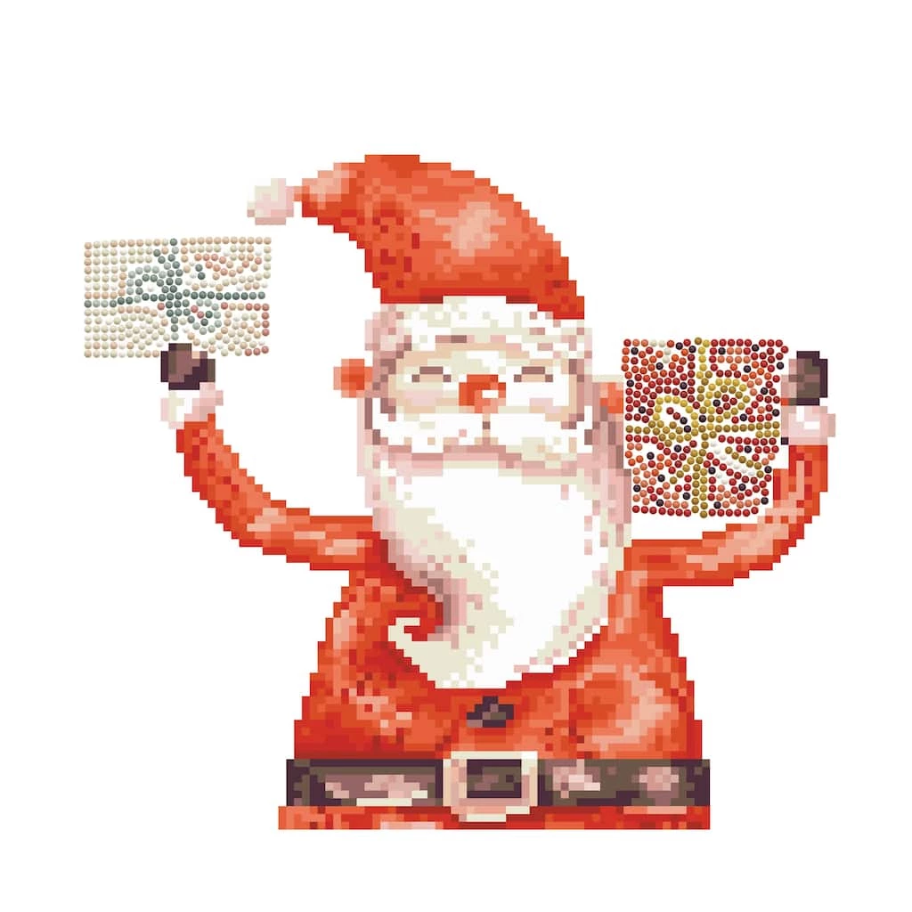 Budget ✨ Diamond Dotz® Santa Cheer Diamond Art Box Kit 💯 2 Budget ✨ Diamond Dotz® Santa Cheer Diamond Art Box Kit 💯 - Image 2