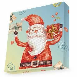 Budget ✨ Diamond Dotz® Santa Cheer Diamond Art Box Kit 💯