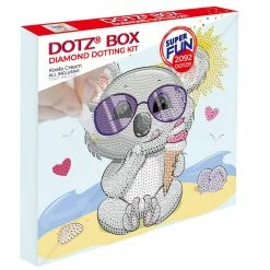 Discount 👍 Diamond Dotz® Koala Cream Diamond Art Box Kit 🌟 5 Discount 👍 Diamond Dotz® Koala Cream Diamond Art Box Kit 🌟 -Diamond Dotz Shop D610395S 1