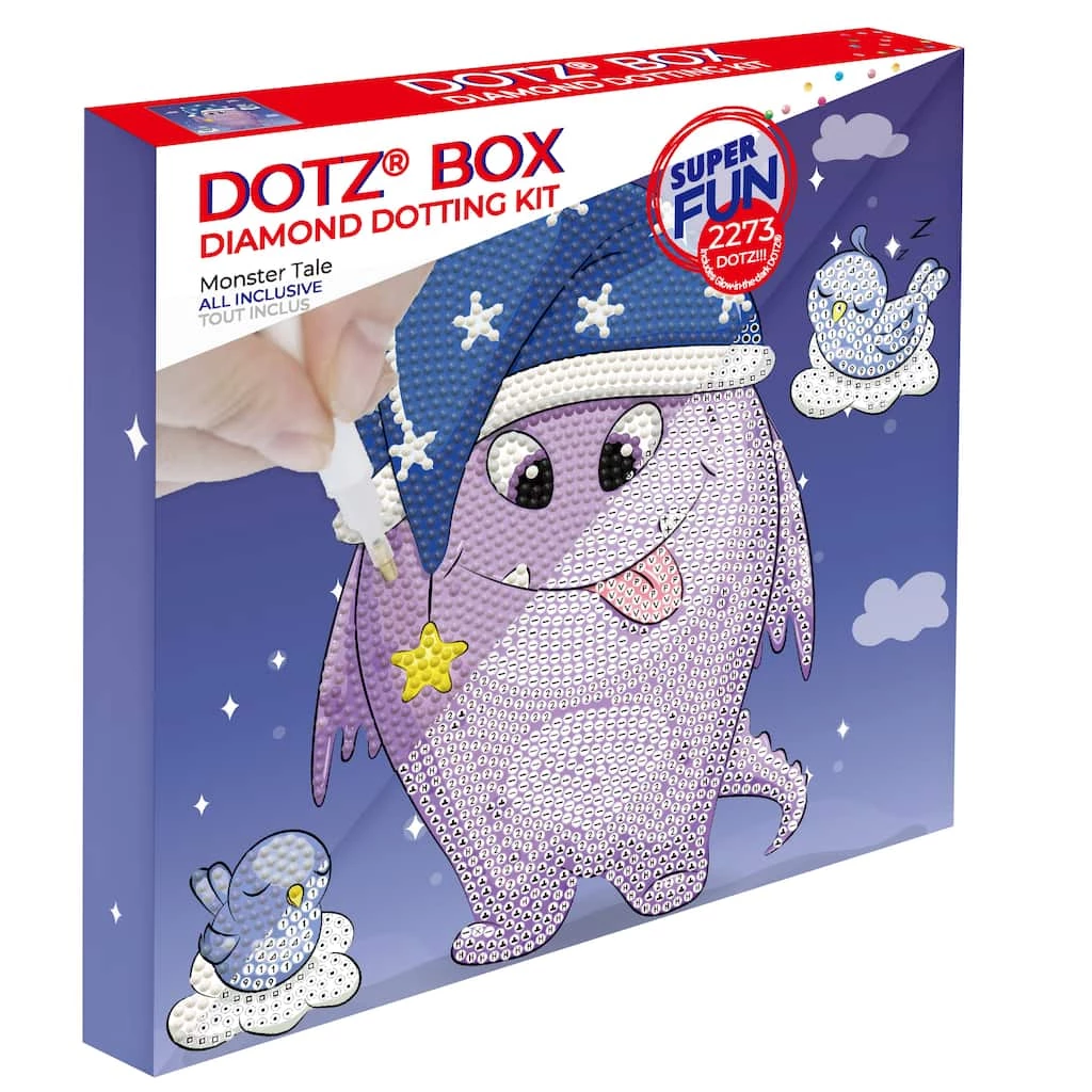 Discount 👍 Diamond Dotz® Monster Tale Diamond Art Box Kit 🎉 3 Discount 👍 Diamond Dotz® Monster Tale Diamond Art Box Kit 🎉 - Image 3