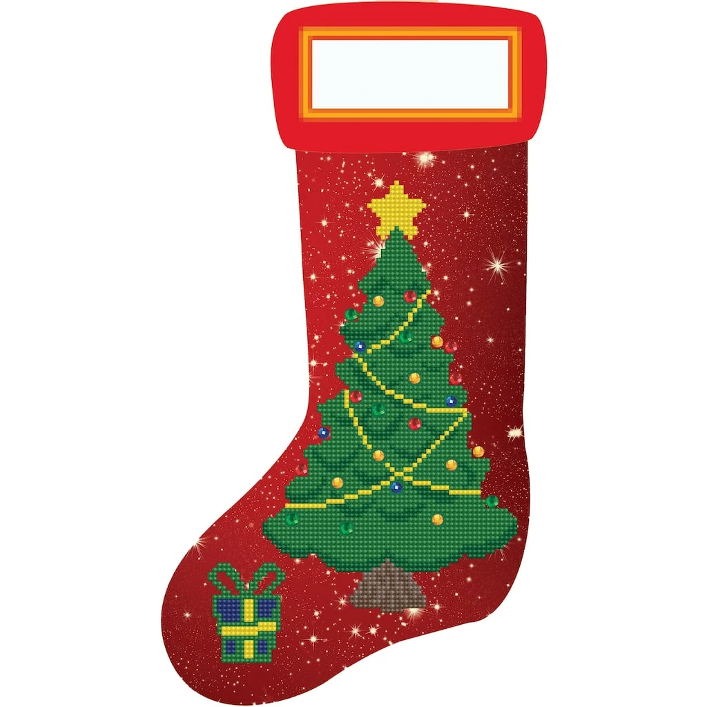 New ๐ Diamond Dotz® ๐ Christmas Tree Diamond Art Stocking Kit โค๏ธ 1 New ๐ Diamond Dotz® ๐ Christmas Tree Diamond Art Stocking Kit โค๏ธ