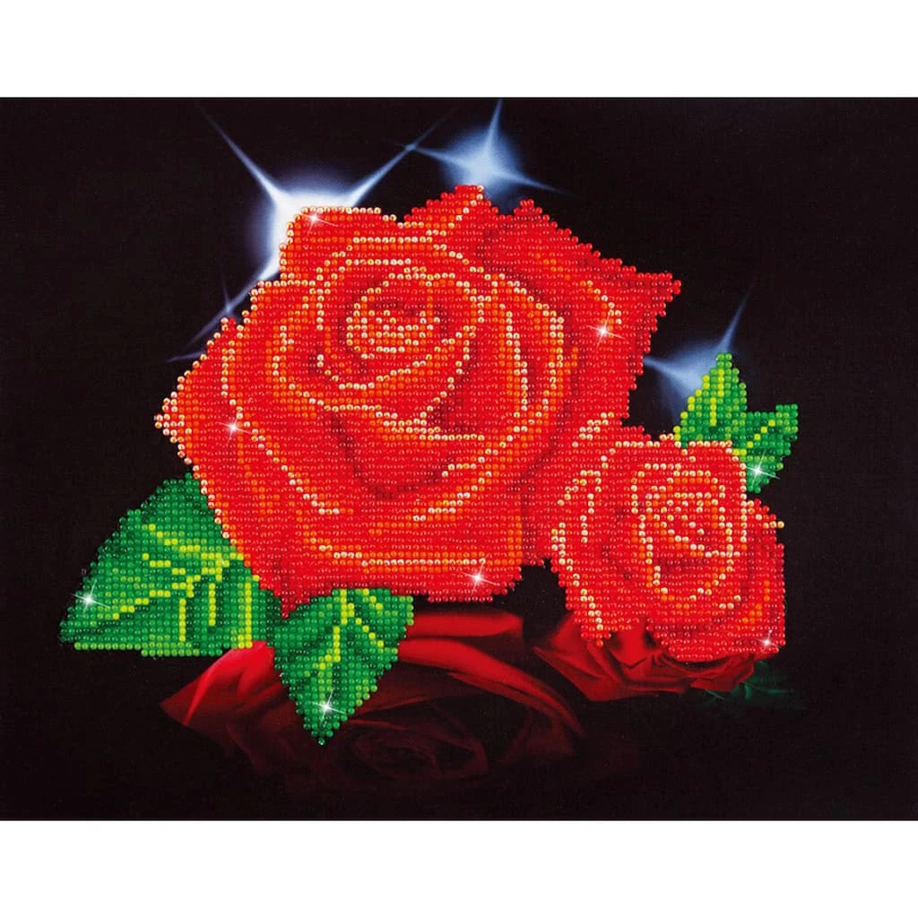 Promo ๐ Diamond Dotz® Red Rose Sparkle Diamond Painting Artwork Kit โจ 1 Promo ๐ Diamond Dotz® Red Rose Sparkle Diamond Painting Artwork Kit โจ