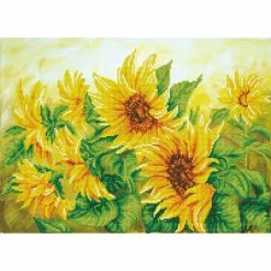 Flash Sale โค๏ธ Diamond Dotz® Hazy Daze Sunflowers Diamond Painting Artwork Kit ๐ฏ