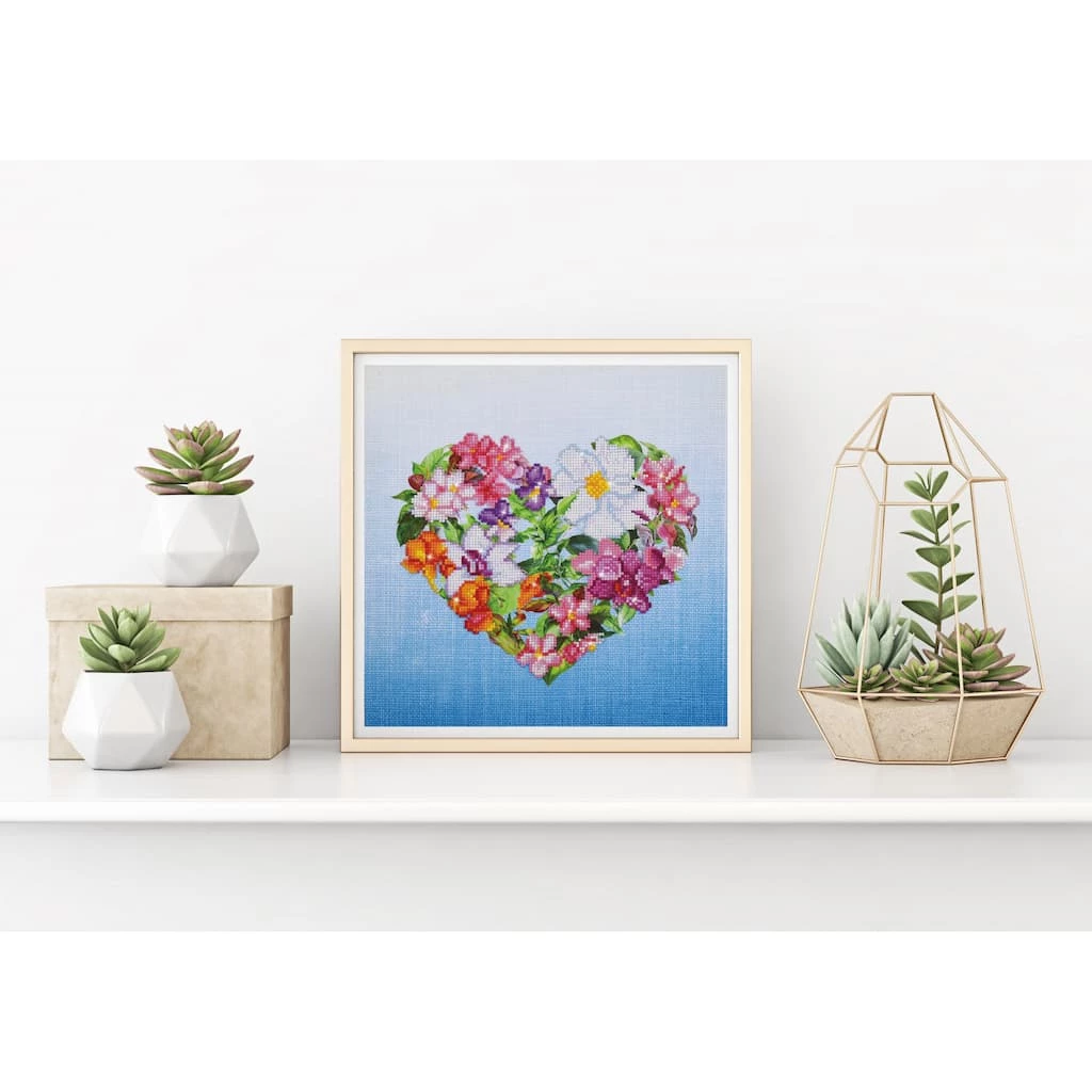 Best deal ๐ Diamond Dotz® Intermediate Level Flower Heart Diamond Painting Kit ๐ฅ 4 Best deal ๐ Diamond Dotz® Intermediate Level Flower Heart Diamond Painting Kit ๐ฅ - Image 4