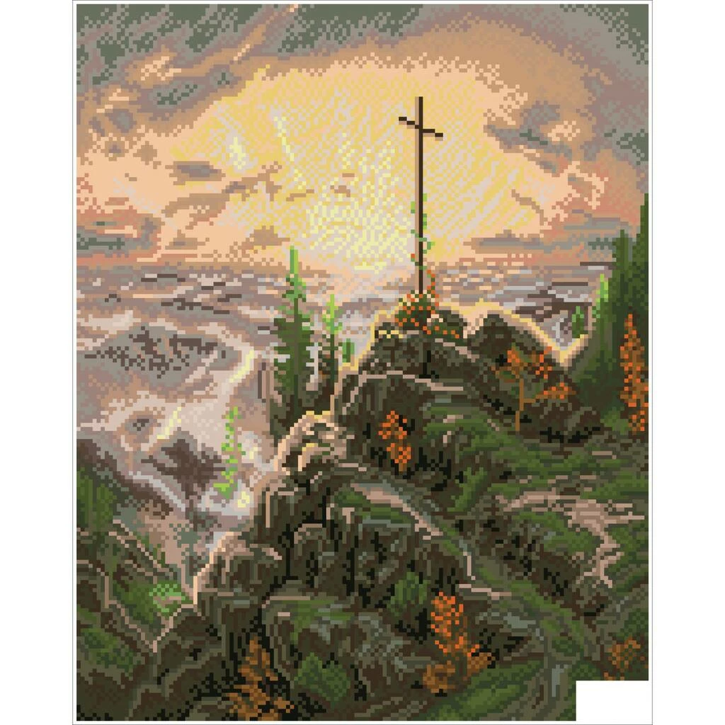 New ๐ Diamond Dotz® Intermediate Level Thomas Kinkade Sunrise Diamond Painting Kit ๐ 2 New ๐ Diamond Dotz® Intermediate Level Thomas Kinkade Sunrise Diamond Painting Kit ๐ - Image 2