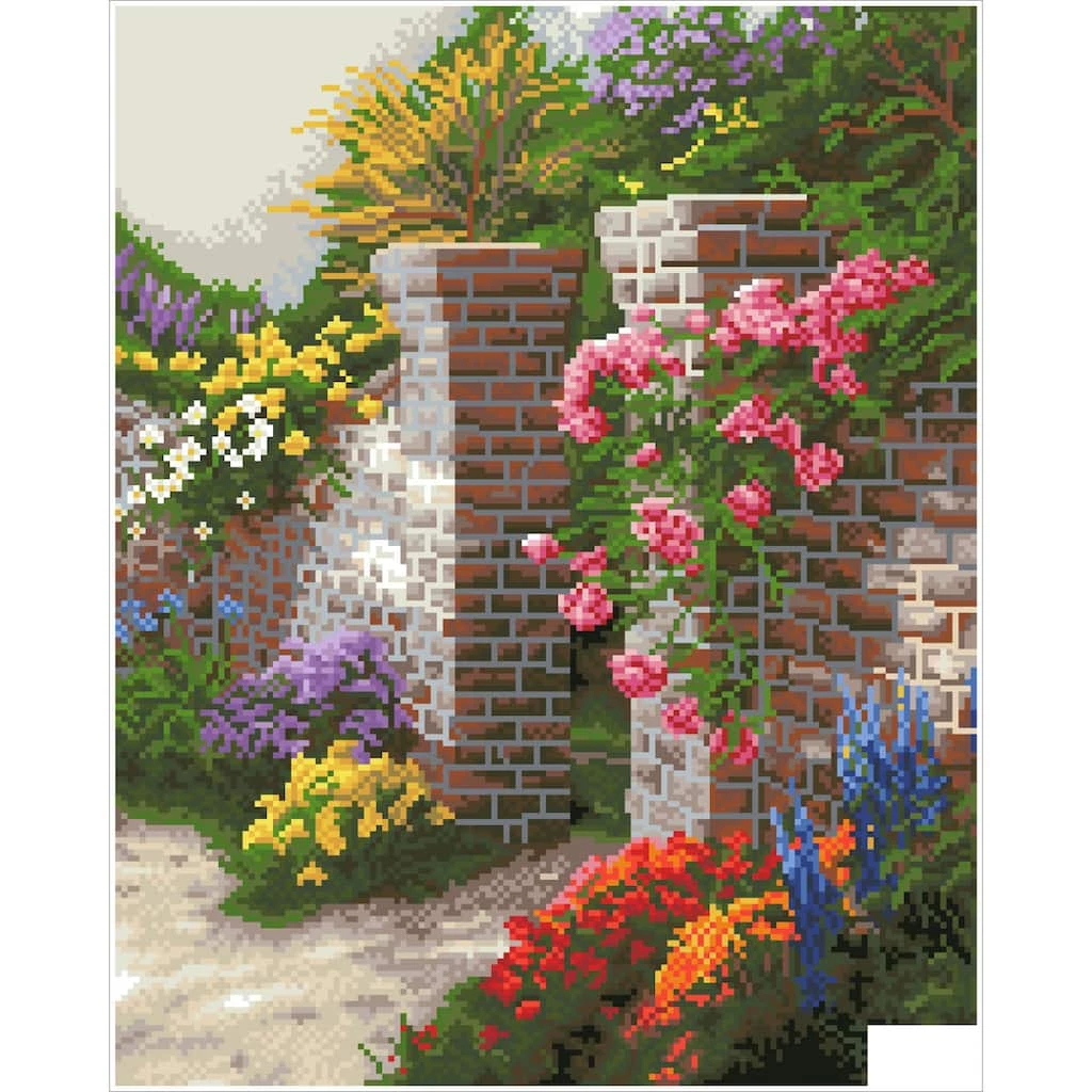Coupon ๐ Diamond Dotz® Intermediate Level Thomas Kinkade The Rose Garden Diamond Painting Kit ๐ 2 Coupon ๐ Diamond Dotz® Intermediate Level Thomas Kinkade The Rose Garden Diamond Painting Kit ๐ - Image 2