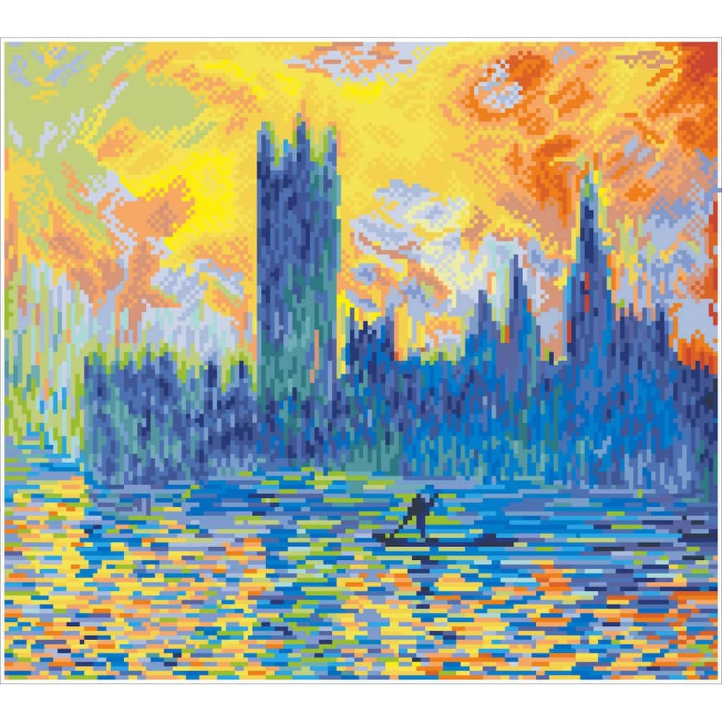 Promo ๐ Diamond Dotz® London Parliament Diamond Painting Kit โญ 2 Promo ๐ Diamond Dotz® London Parliament Diamond Painting Kit โญ - Image 2