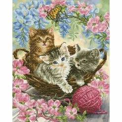 Diamond Dotz Shop 12 Flash Sale ๐คฉ Diamond Dotz® Kitty Knits Diamond Painting Kit โค๏ธ