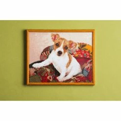 Hot Sale 😉 Diamond Dotz® Patchwork Pup Diamond Painting Kit 👏 -Diamond Dotz Shop D655643S 4