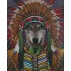 Best Pirce 👏 Diamond Dotz® Wolf Spirit Chief Diamond Painting Kit ⌛