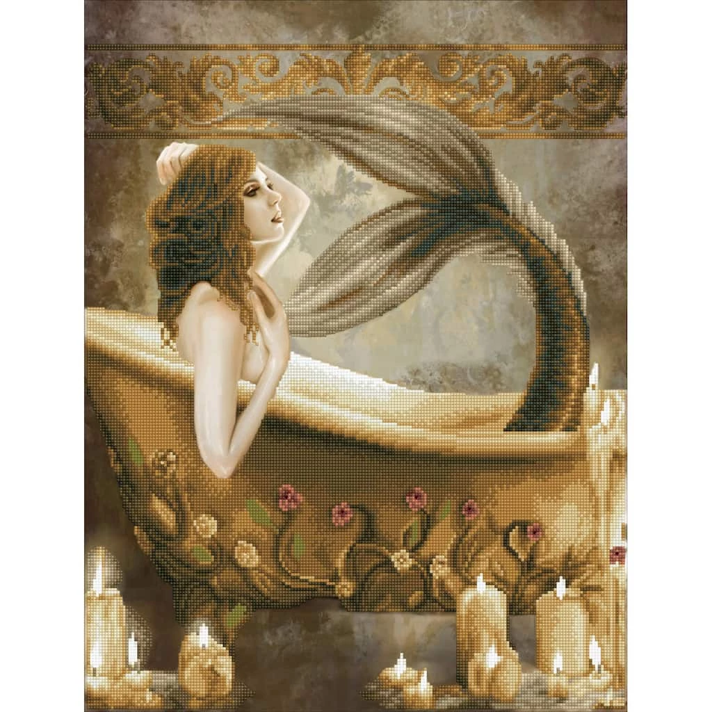 Cheap 😉 Diamond Dotz® Bath Time Mermaid Diamond Painting Kit 👍 1 Cheap 😉 Diamond Dotz® Bath Time Mermaid Diamond Painting Kit 👍