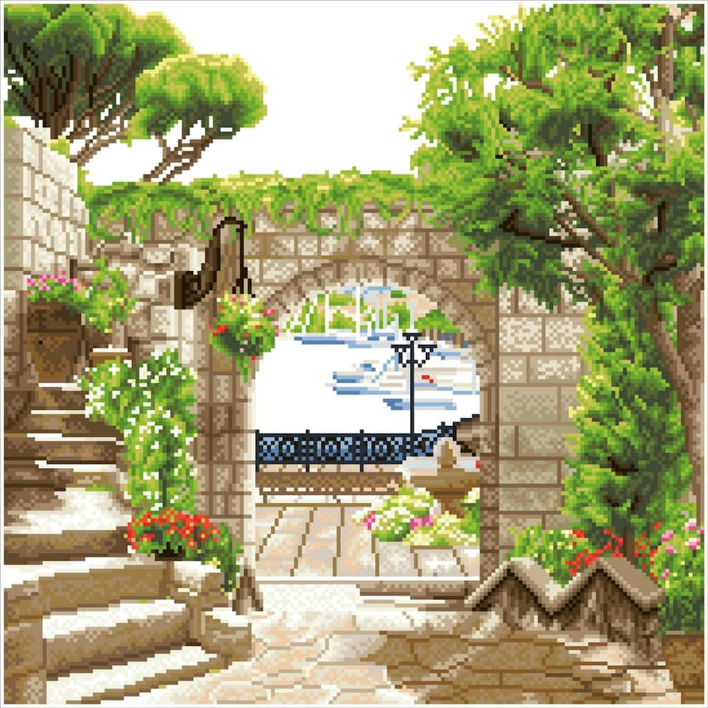 Deals 👏 Diamond Dotz® Mediterranean Stroll Diamond Painting Kit 😉 2 Deals 👏 Diamond Dotz® Mediterranean Stroll Diamond Painting Kit 😉 - Image 2