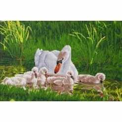 Best reviews of ๐ Diamond Dotz® ๐ฉ Mother Swan & Signets Diamond Painting Kit ๐