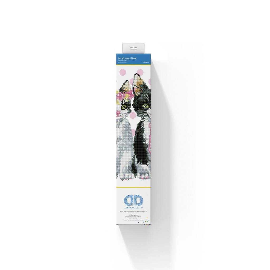 New ✨ Diamond Dotz® Intermediate Mr. & Mrs. Pink Diamond Painting Kit 🧨 3 New ✨ Diamond Dotz® Intermediate Mr. & Mrs. Pink Diamond Painting Kit 🧨 - Image 3