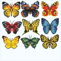 Cheapest ๐ฏ Simply Dotz® Intermediate Butterfly Showcase Diamond Art Kit by Diamond Dotz ๐งจ