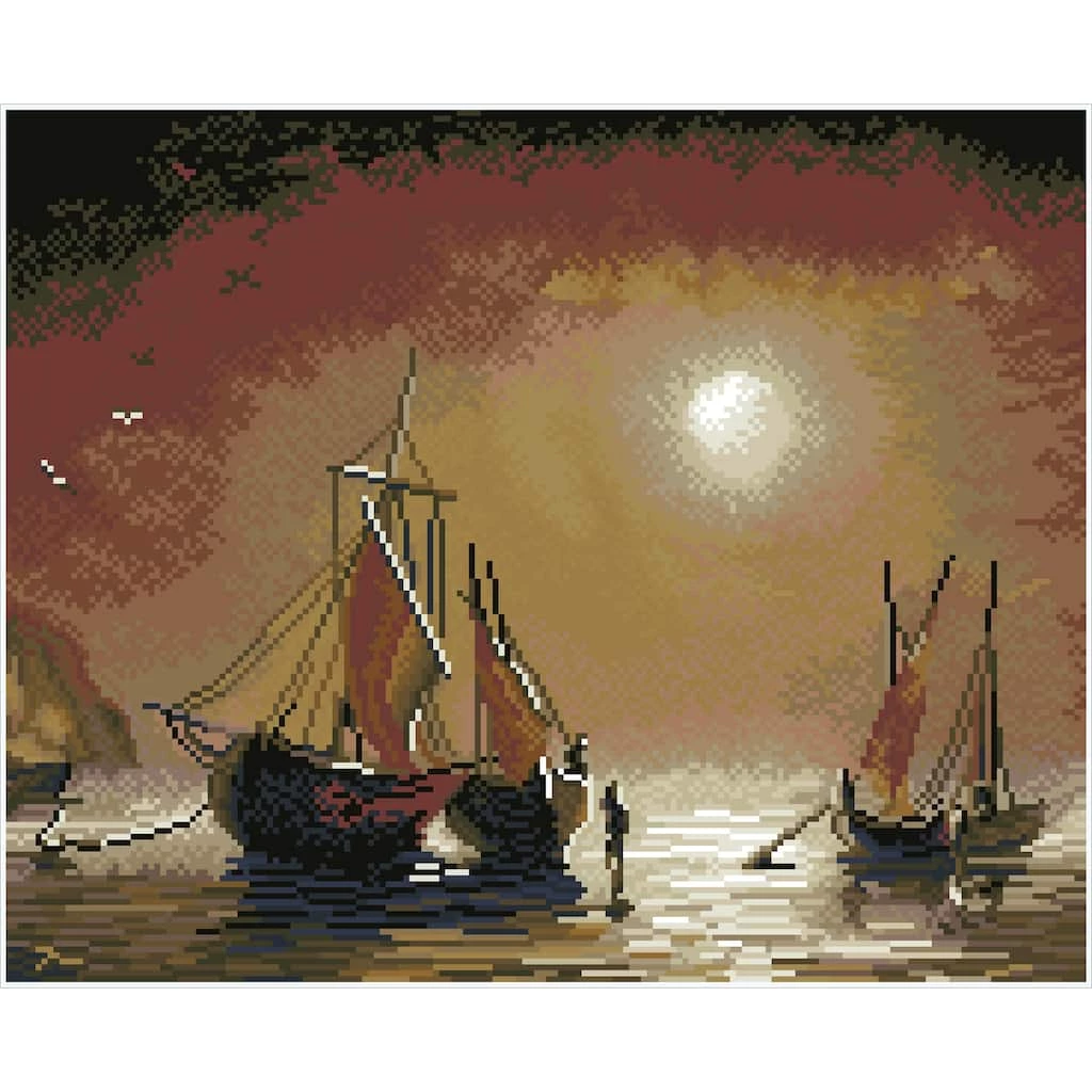 Promo ⭐ Simply Dotz® Intermediate Asleep at Sea Diamond Art Kit by Diamond Dotz ❤️ 1 Promo ⭐ Simply Dotz® Intermediate Asleep at Sea Diamond Art Kit by Diamond Dotz ❤️