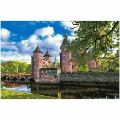 Top 10 ๐คฉ Simply Dotz® Intermediate De Haar Medieval Castle Holland Diamond Art Kit by Diamond Dotz ๐