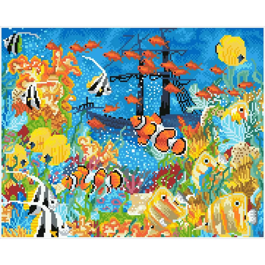 Discount ๐ฏ Simply Dotz® Intermediate Underwater Paradise Diamond Art Kit by Diamond Dotz ๐ 1 Discount ๐ฏ Simply Dotz® Intermediate Underwater Paradise Diamond Art Kit by Diamond Dotz ๐