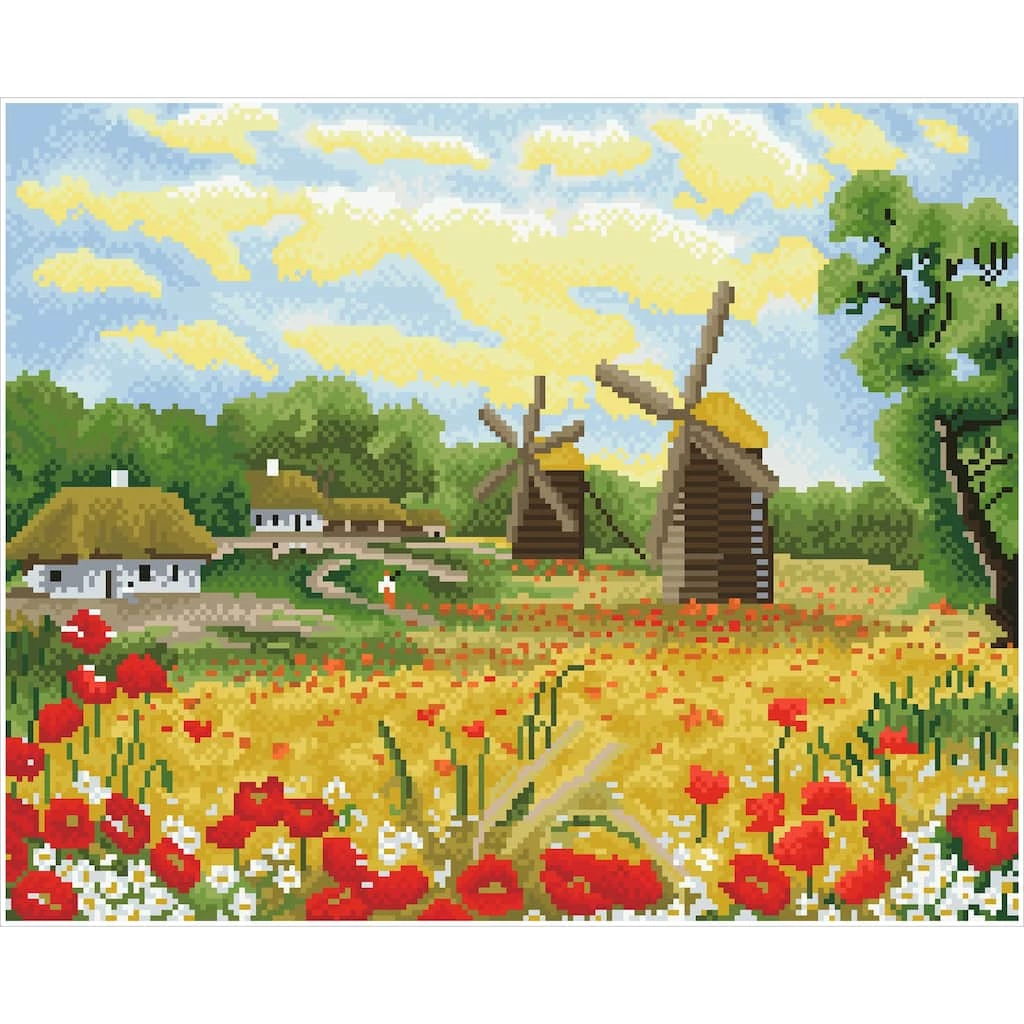 Buy 🥰 Simply Dotz® Intermediate Windmill Days Diamond Art Kit by Diamond Dotz 🎁 1 Buy 🥰 Simply Dotz® Intermediate Windmill Days Diamond Art Kit by Diamond Dotz 🎁