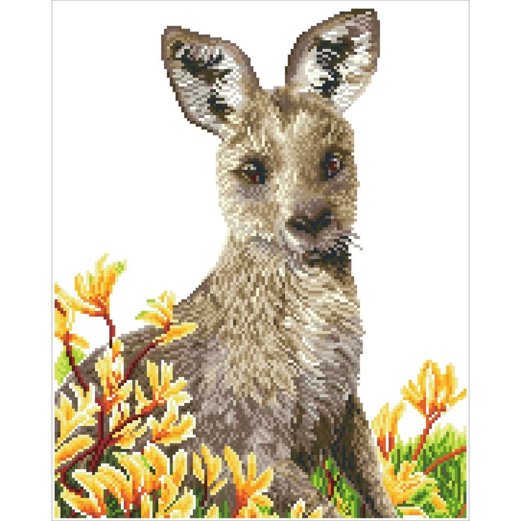 Hot Sale ๐ Diamond Dotz® Intermediate Kangaroo & Kangaroo Paw Diamond Art Kit ๐ 3 Hot Sale ๐ Diamond Dotz® Intermediate Kangaroo & Kangaroo Paw Diamond Art Kit ๐ - Image 3