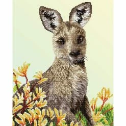 Hot Sale ๐ Diamond Dotz® Intermediate Kangaroo & Kangaroo Paw Diamond Art Kit ๐