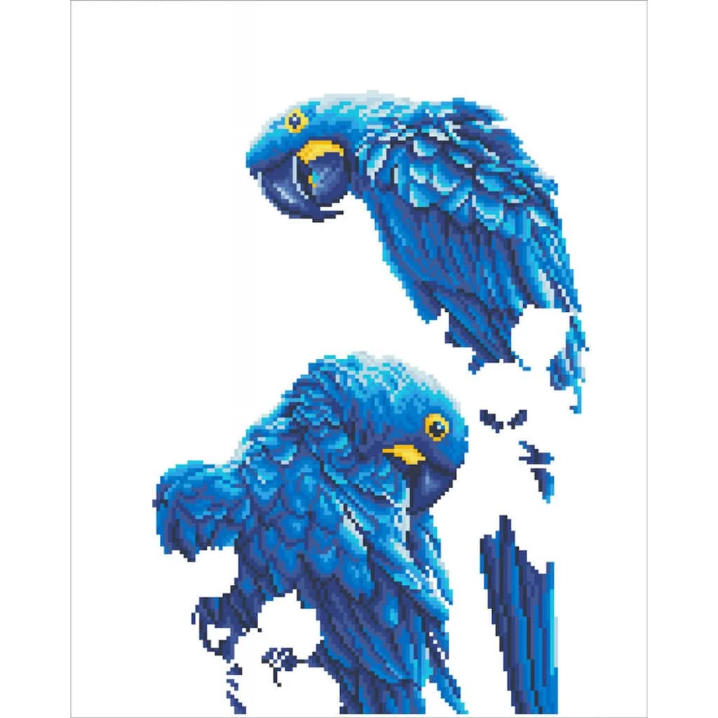 Promo ๐ฅ Diamond Dotz® Intermediate Blue Parrots Diamond Painting Kit ๐ 2 Promo ๐ฅ Diamond Dotz® Intermediate Blue Parrots Diamond Painting Kit ๐ - Image 2