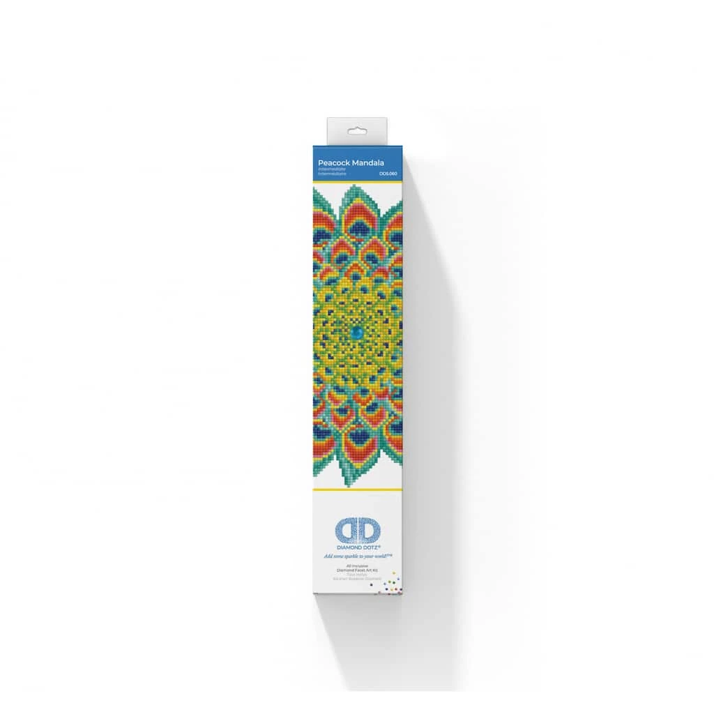 Best Pirce ๐ Diamond Dotz® Intermediate Peacock Mandala Diamond Painting Kit ๐ 3 Best Pirce ๐ Diamond Dotz® Intermediate Peacock Mandala Diamond Painting Kit ๐ - Image 3