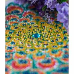 Best Pirce ๐ Diamond Dotz® Intermediate Peacock Mandala Diamond Painting Kit ๐ 7 Best Pirce ๐ Diamond Dotz® Intermediate Peacock Mandala Diamond Painting Kit ๐ -Diamond Dotz Shop D663522S 4