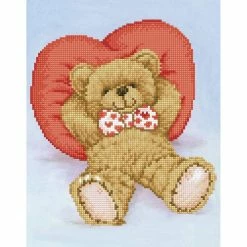 New 💯 Diamond Dotz® Intermediate Relax-A-Bear Diamond Painting Kit 🔔