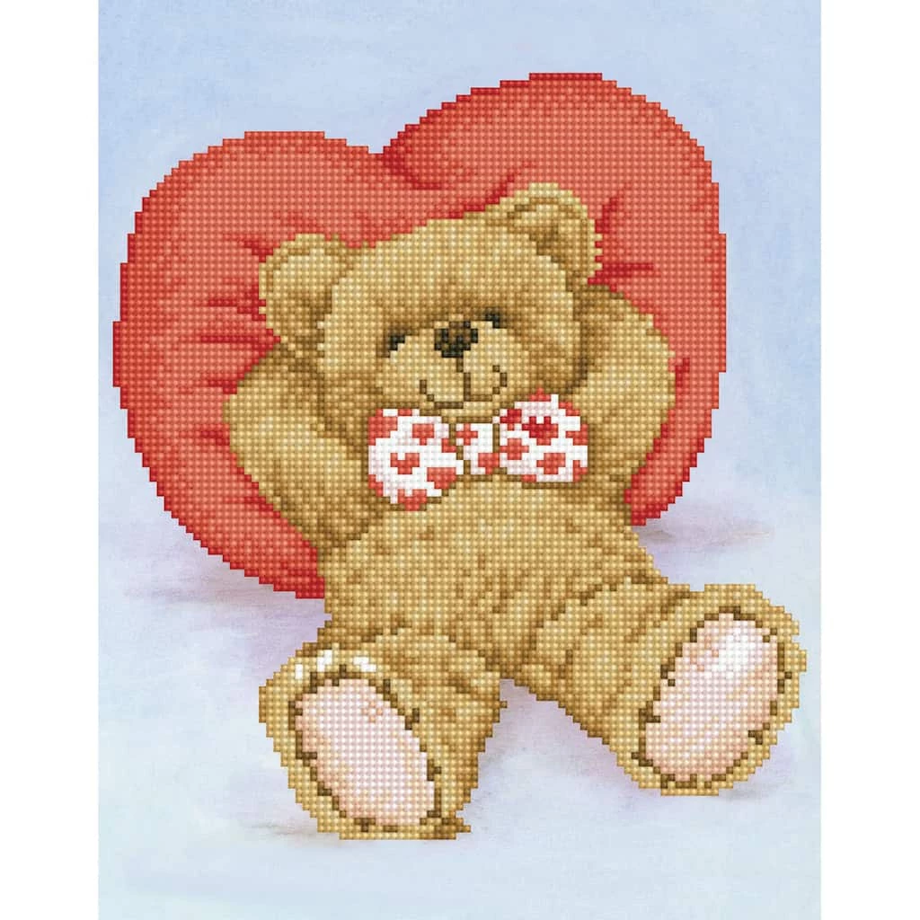 New 💯 Diamond Dotz® Intermediate Relax-A-Bear Diamond Painting Kit 🔔 1 New 💯 Diamond Dotz® Intermediate Relax-A-Bear Diamond Painting Kit 🔔