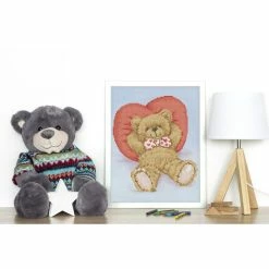 New 💯 Diamond Dotz® Intermediate Relax-A-Bear Diamond Painting Kit 🔔 7 New 💯 Diamond Dotz® Intermediate Relax-A-Bear Diamond Painting Kit 🔔 -Diamond Dotz Shop D663523S 4