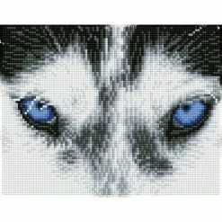 New 🔥 Diamond Dotz® Intermediate Mystic Husky Diamond Painting Kit ⌛