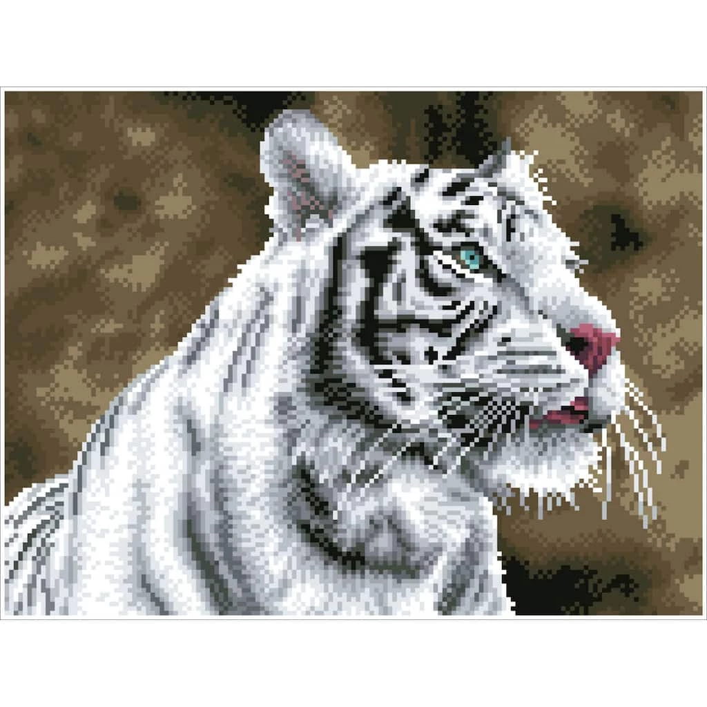 Coupon โ๏ธ Diamond Dotz® Intermediate Tiger Blanc Diamond Painting Kit ๐ 2 Coupon โ๏ธ Diamond Dotz® Intermediate Tiger Blanc Diamond Painting Kit ๐ - Image 2