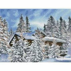 Deals ๐ Diamond Dotz® Intermediate Alpine Retreat Diamond Painting Kit ๐