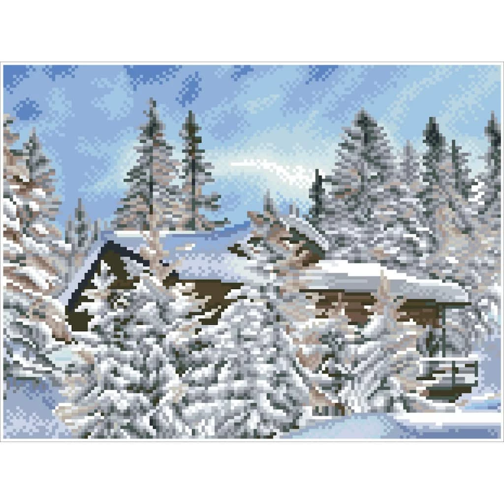 Deals 🎁 Diamond Dotz® Intermediate Alpine Retreat Diamond Painting Kit 🎁 2 Deals 🎁 Diamond Dotz® Intermediate Alpine Retreat Diamond Painting Kit 🎁 - Image 2