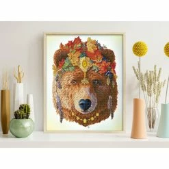New 😉 Diamond Dotz® Advanced Bohemian Bear Diamond Painting Kit 😉 7 New 😉 Diamond Dotz® Advanced Bohemian Bear Diamond Painting Kit 😉 -Diamond Dotz Shop D663553S 4
