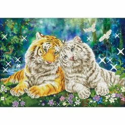 Top 10 🎁 Diamond Dotz® Intermediate Tiger Smooch Diamond Painting Kit ✨