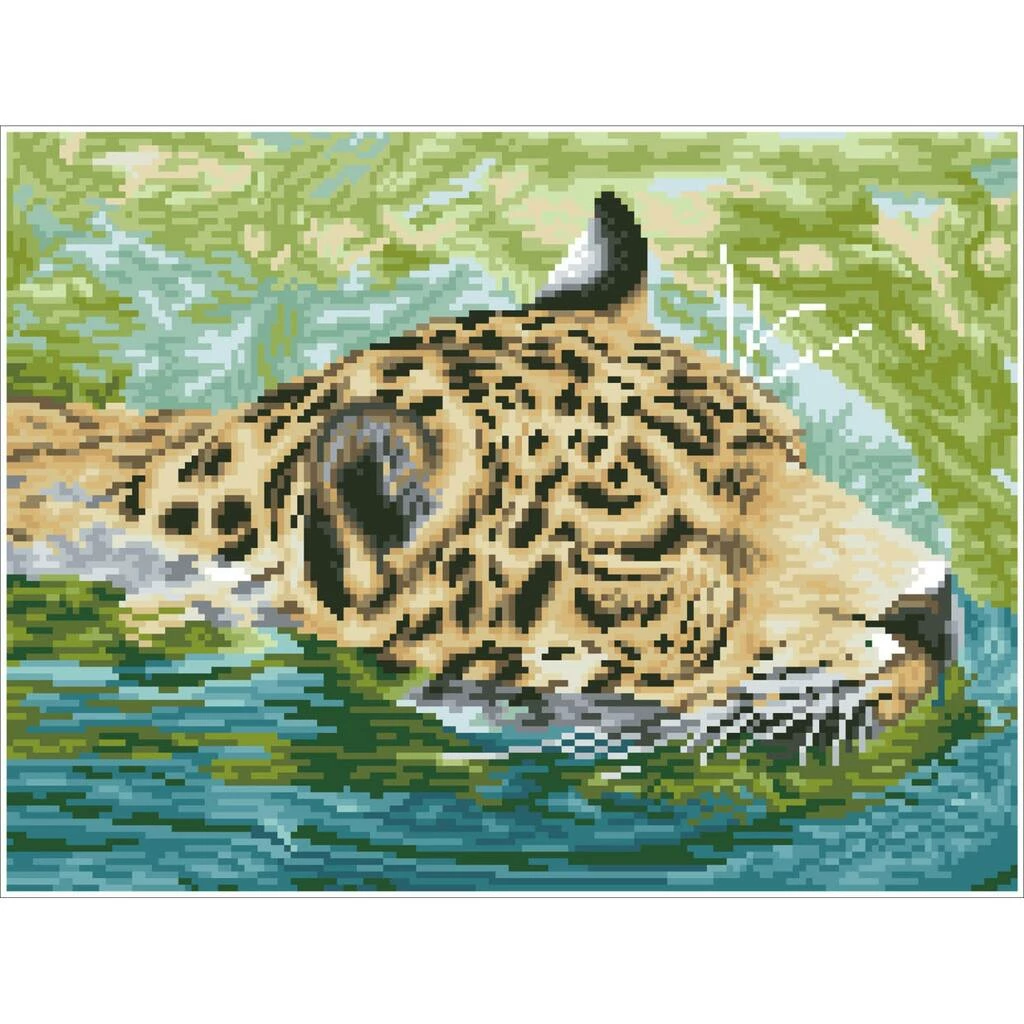 New 🎉 Diamond Dotz® Intermediate Jungle Prince Diamond Painting Kit ⌛ 2 New 🎉 Diamond Dotz® Intermediate Jungle Prince Diamond Painting Kit ⌛ - Image 2