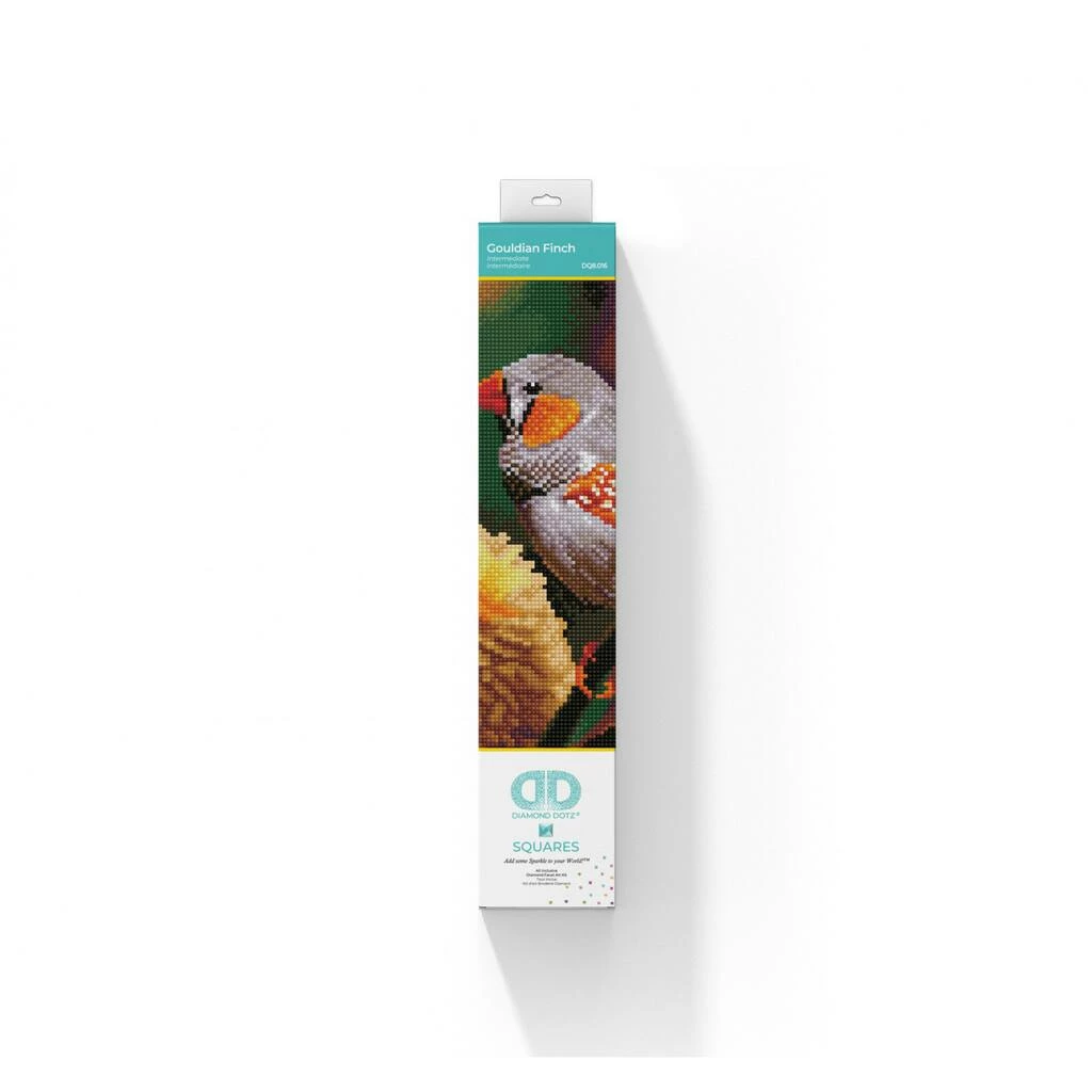 Brand new ❤️ Diamond Dotz® Intermediate Gouldian Finch Diamond Painting Kit 🔥 3 Brand new ❤️ Diamond Dotz® Intermediate Gouldian Finch Diamond Painting Kit 🔥 - Image 3