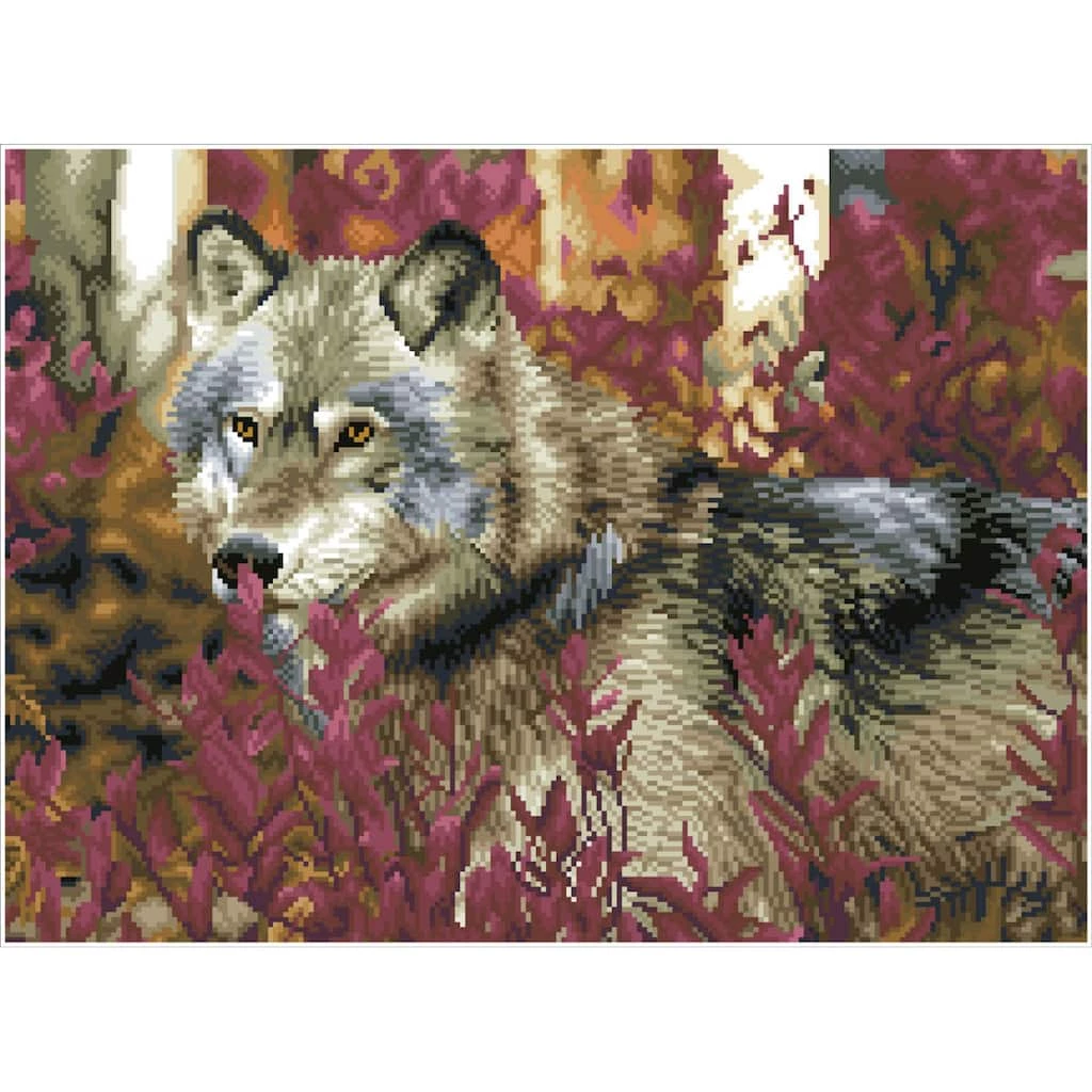 Deals ๐ Diamond Dotz® Advanced Autumn Wolf Diamond Painting Kit โจ 2 Deals ๐ Diamond Dotz® Advanced Autumn Wolf Diamond Painting Kit โจ - Image 2