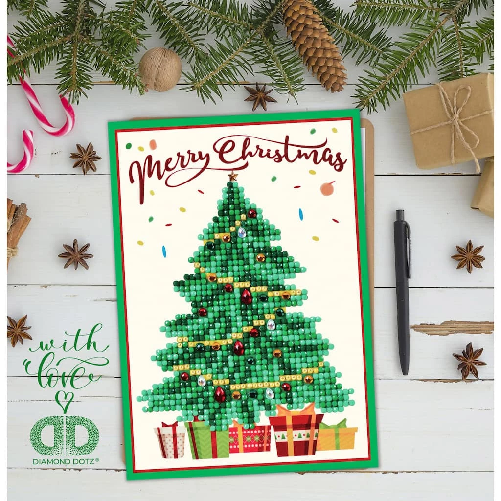 Budget ๐ Diamond Dotz® Merry ๐ Christmas Tree Diamond Painting Kit ๐งจ 3 Budget ๐ Diamond Dotz® Merry ๐ Christmas Tree Diamond Painting Kit ๐งจ - Image 3