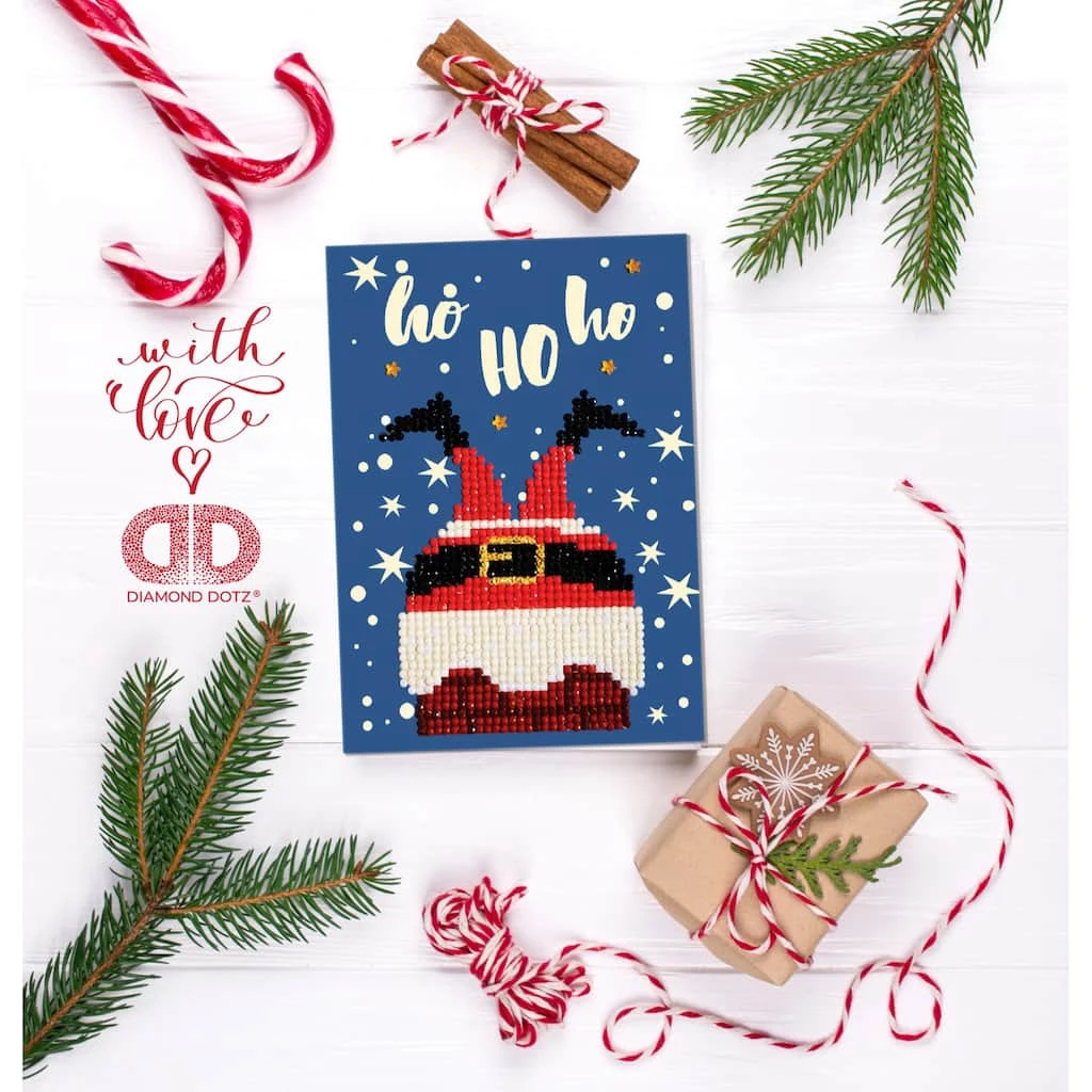 Discount 🥰 Diamond Dotz® Ho Ho Ho Diamond Painting Kit 👏 3 Discount 🥰 Diamond Dotz® Ho Ho Ho Diamond Painting Kit 👏 - Image 3