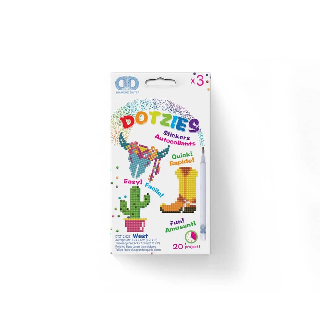 Flash Sale 🤩 Diamond Dotz® Beginner West DOTZIES Stickers Diamond Painting Artwork Kit 🎁 2 Flash Sale 🤩 Diamond Dotz® Beginner West DOTZIES Stickers Diamond Painting Artwork Kit 🎁 - Image 2
