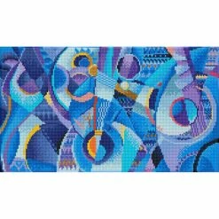 New 🔥 Diamond Dotz® Intermediate Blue Moods Diamond Art Painting Kit 👍