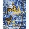 Best deal 💯 Diamond Dotz® Intermediate Chapel in the Snow Diamond Art Painting Kit ✨