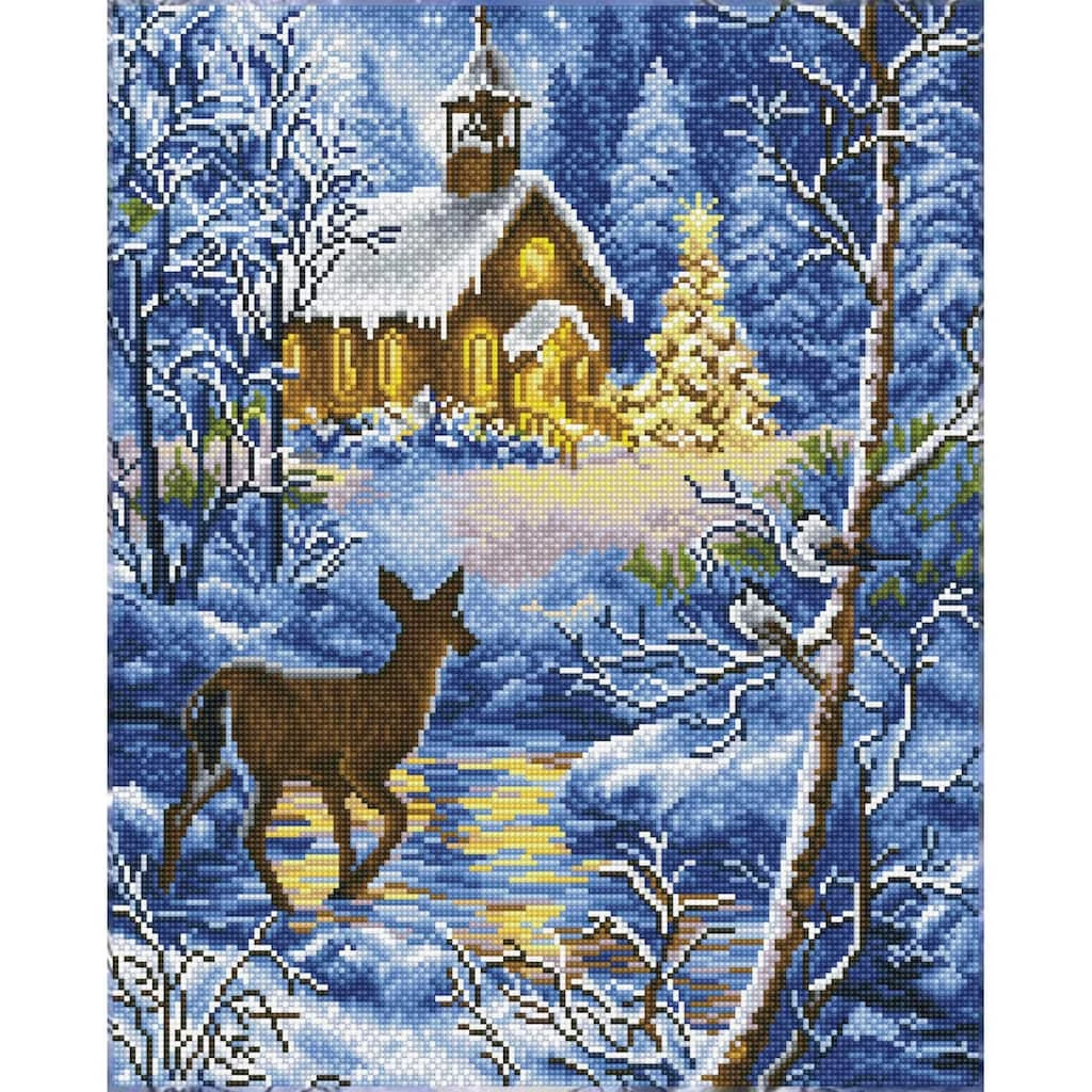 Best deal ๐ฏ Diamond Dotz® Intermediate Chapel in the Snow Diamond Art Painting Kit โจ 1 Best deal ๐ฏ Diamond Dotz® Intermediate Chapel in the Snow Diamond Art Painting Kit โจ