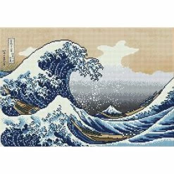Best reviews of ๐ Diamond Dotz® Intermediate The Great Wave Off Kanagawa Diamond Art Painting Kit ๐