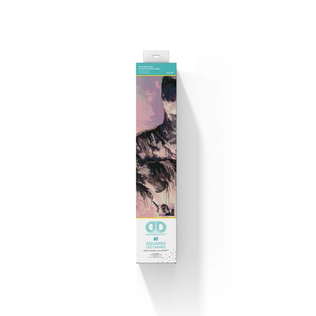 Outlet 🎉 Diamond Dotz® Intermediate Cherokee-Blue Diamond Art Painting Kit ⭐ 3 Outlet 🎉 Diamond Dotz® Intermediate Cherokee-Blue Diamond Art Painting Kit ⭐ - Image 3